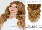 Brazilian 100% Real Human Hair 27# Color Double Weft 12