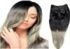Body Wave 100% Human Micro Loop Ombre Hair Extensions / Ombre Human Hair Weave Extensions