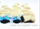 7A Peruvian Colored Hair Extensions Human Hair With Lace Closure