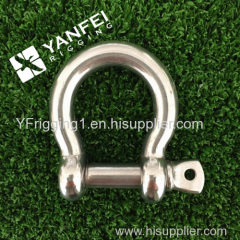 Bow Stainless steel shackle