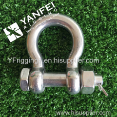 Bow Stainless steel shackle