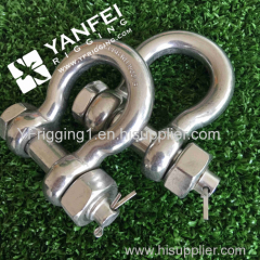 Bow Stainless steel shackle