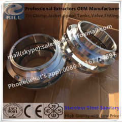 Stainless Steel Short type Pipe Sight Glass with viton gasket 5mm thick