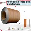 Wood grain PVC Color Coated Steel Coil cold rolled galvanized processed into security door leaves