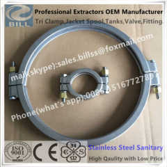 Stainless Steel Sanitary Customs Tri Clamps 13MHHM