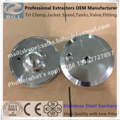 Customs Stainless Steel Sanitary Tri Clamp End Cap Reducer