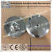 Sanitary Stainless Steel Tri Clamp End Cap Lid with male threaded