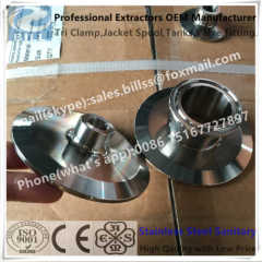 Sanitary Stainless Steel End Cap with female npt threaded parts