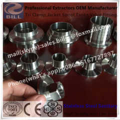 Stainless Steel Sanitary Tri Clamp Short End Cap Reducer