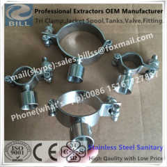 Stainless Steel 3inch Pipe Hanger with bsp threaded suppor