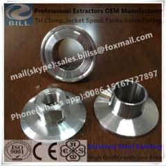 Stainless Steel SS304 Hex Pipe Hanger with threaded support