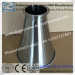 Customs Stainless Steel Jacketed Concentric Reducer with clamped end