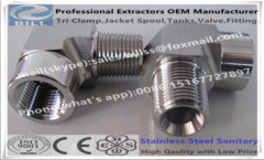 Stainless Steel Hydraulic Fittings of bsp male to female threaded Tee