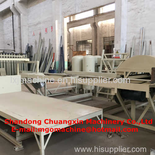 Advanced technology magnesium oxide wall panel machine