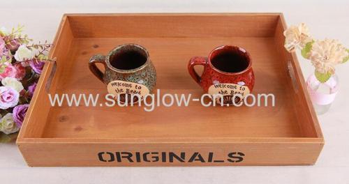 3 Sizes Wooden Trays