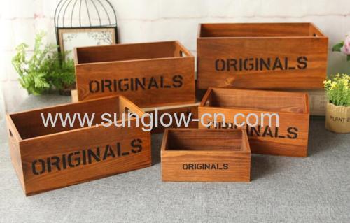 Different Sizes Wooden Trays