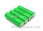 High Drain 18650 Cylindrical Lithium Battery 3.7 v With 10A Discharge Capability