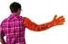 LDPE / HDPE / Plastic Disposable Veterinary Gloves With Long Arm To Shoulder