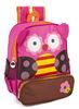 Flowers Print Toddler School Bags Pink Kids Character Backpacks For School