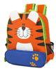 Polyester Fabric Kids Satchel Backpack Cute School Bags Tiger Type