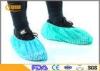 Soft Polypropylen Disposable Protective Shoe Covers Slip Resistant 16 * 41cm