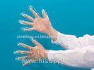 Foldable Soft Clear Plastic Disposable Gloves / Plastic Cooking Gloves Eco Friendly