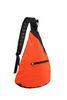 Water Resistant Triangle Sling Backpack Purse With Zipper Pocket Traveling