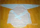 Hospital Isolation Gowns CPE Gown With Elastic Cuff / Thumb Loop Multi Color Choices