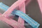 PP Non Woven Bouffant Disposable Surgical Caps / Surgical Hats For Nurses