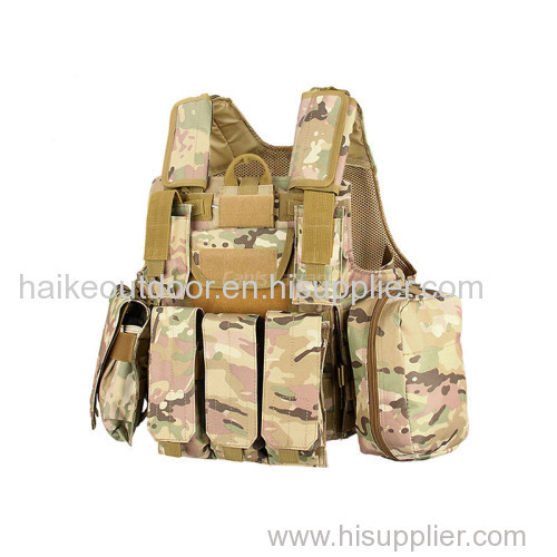 Military Bulletproof Tactical Vest Mesh Molle Tactical Vest for CS game