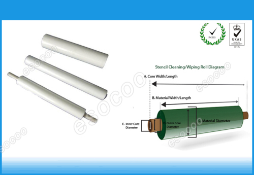 Chinese Supplier For SMT Stencil Cleaning Roll