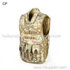 Military Camouflage Combat Fashion Army Tactical Vest High strength nylon thread military army vest