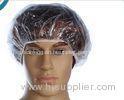 Clear Round Disposable Surgical Caps / Disposable Hair Covers Mob Cap