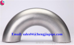 Butt weld fittings 180deg stainless steel elbow