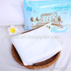 Disposable Thin Bedding Sets - Bed Sheet / Quilt Cover / Pillow Case