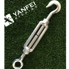 Eye and jaw Stainless steel Turnbuckle