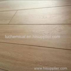 Grey color 8mm 12mm V groove laminated wooden flooring