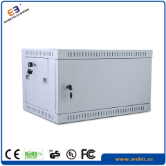 19 inch wall mounted cabinet with metal door