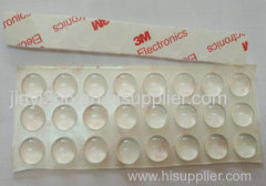 High Quality 3M Bumpon Protective Rubber Feet Clear Silicone Adhesive Dots Rubber Bumper