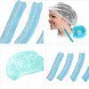 Single Elastic Disposable Surgical Head Caps Non Woven Cap For Hospital / Clinic