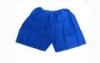 Blue Non Woven Disposable Shorts Pants For Man With Label Printing