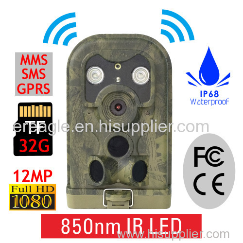 12MP 1080P PIR Motion Detection Optional 940nm 850nm Camo Scout Guard GSM MMS Hunting Trail Camera