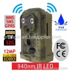 12MP Adjustive PIR Sensitivity Infrared Trail Hunting Camera