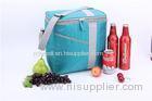 Adult Portable Big Polyester Cooler Bag Box Plain Blue Professional