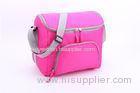 230 D Red Food Polyester Cooler Bag / Camping Cooler Bag for Woman