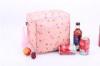 Personalized Picnic Polyester Cooler Bag thermal Flowers Printing Custom