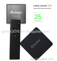 Qintex T9S Amlogic S905 quad core android tv box