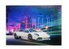 Car Poster Lenticular 3d Effect Poster PET CMYK Offset Printing