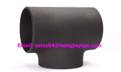 carbon steel A234 equal tee pipe fittings