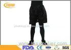 Non Woven Men Disposable Shorts Pants With Elastic On The Waist Black Color